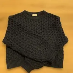 LAGUA GEM ニット セーター 長袖 ブラック