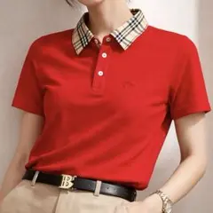 極美品 BURBERRY LONDON ノバチェック ポロシャツ レディースM - メルカリ