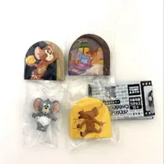 トムとジェリー“ジェリーとタフィーがいるお家”フィギュア　全4種セット③