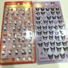 【⭐️国内正規品⭐️】ボンボンドロップシールmini クロミ　キティ赤