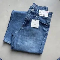 【新品未使用】ユニクロJWアンダーソン｜デニム 丈長め 65ブルー 24