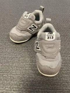 New Balance 313 ベビーシューズ グレー