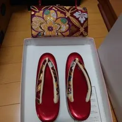 成人式草履＆バックセット
