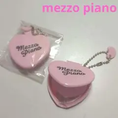 新品 レア❗️Mezzo Pianoメゾピアノ 手鏡 スタンドミラー 置き鏡 L