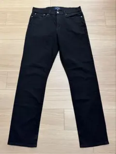 美品・濃黒J.CREW ジェイクルー ブラックデニム W33 L34 メキシコ製のサムネイル