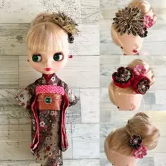 No.789 1/6サイズ振袖 地紙季節の花金彩銀彩 - メルカリ