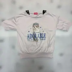 LOVE RABBY 猫プリント Tシャツ 160cm