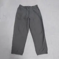 無印良品 グレー ワイドパンツ コットン混 Ｓ