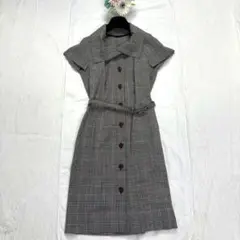 美品 ヴィヴィアンウエストウッド シャツワンピース オリゾンティ グレンチェッ