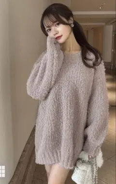 GRL プルニット　トップス　ニット　オーバーサイズ