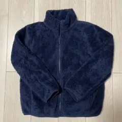 UNIQLO フリースジャケット 150 ネイビー