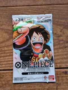 未開封　ワンピースカード　最強の3兄弟パック 10パック BANDAI バンダイ ONE PIECEカードゲーム 最強の3兄弟PACK