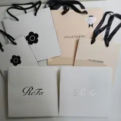 紙袋 まとめ売り JILLSTUART MARY QUANT ReFa 6枚のサムネイル