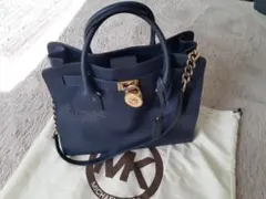 MICHAEL KORS サフィアーノレザー ショルダーバッグ2wayハミルトン