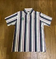 Munsingwear マンシングウェア ゴルフシャツ ストライプ L