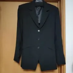 ブラックスーツ ジャケットとスカートセット9号　礼服使用可能