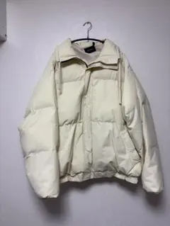 fear of god essentials ダウンジャケット 白 Lサイズ - メルカリ