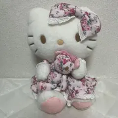 ハローキティ ローラアシュレイ ぬいぐるみセット サンリオ ハローキティ x ローラアシュレイ コラボ ぬいぐるみ