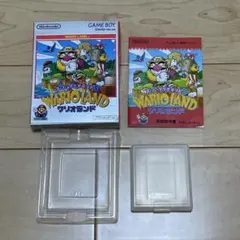 【GAMEBOYソフト】WARIO LAND (DMG-WJA) 箱＆取説