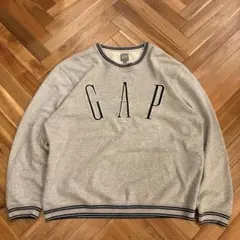 OLD GAP ギャップ スウェット L アーチロゴ　YZERR着　Y2K 平成