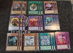 遊戯王　召喚獣関連　新規　デッキパーツ 10種セット