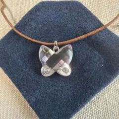 【新品未使用】Swarovski 蝶型クリスタルチョーカー