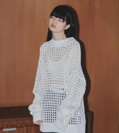 todayful【美品】Puffsleeve Knit Tops アイボリー - メルカリ