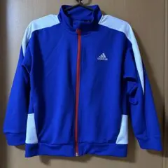 adidas ジャージ J140 青