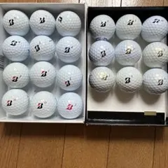 ブリヂストン ゴルフボール 21個セットのサムネイル