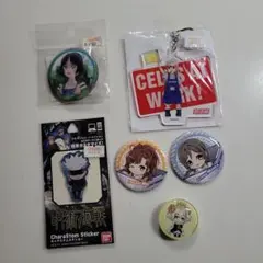 呪術廻戦 バッジ ステッカーセット