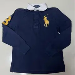 ラルフローレン 長袖シャツ ビッグポニー ネイビー キッズ　140 子供服