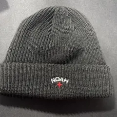 NOAH ニット帽 黒 アクリル 100%