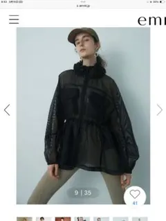 R様　emmi　メッシュブルゾンのサムネイル