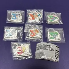 ポケモン メタルチャームマスコット 30周年 全7種セット　コンプリート