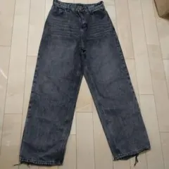 MASONPRINCE 完売品ダメージワイドレッグデニムパンツ