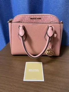 【美品】MICHAEL KORS ピンク ショルダーバッグ