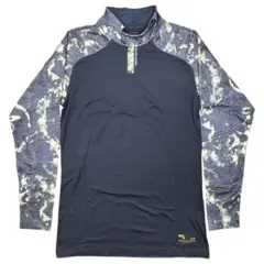 【2枚セット】ボクラワークス コンプレッション防寒長袖ハイネックシャツ 裏起毛