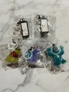 【匿名配送】セミコンプリート モンスターズ・インク　めじるしアクセサリー