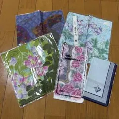 【未使用】ハンカチ５枚セット