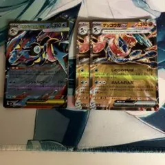 ゲッコウガex　2枚　メガゲッコウガex 1枚のサムネイル