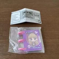 ルセラフィム　リングノートマスコットチャーム　サクラ（Ｂ）クロミ　ガチャガチャ