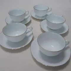 HOYA（ホヤ） カップ&ソーサー 5客セット