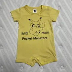 ピカチュウ 半袖ロンパース