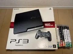 【動作確認済】PS3CECH-2500A本体＋ソフト7本セット　プレステ3