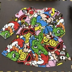 《美品》ヒスミニ♡総柄 ワンピース FREE
