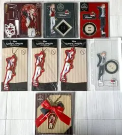 ツイステ　ケイト　アクリルスタンド・キ－ホルダー・リボンチャ－ム9点セット