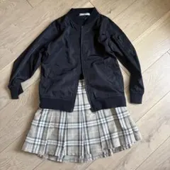 120セット　グローバルワーク チェックスカート　ジャンパー