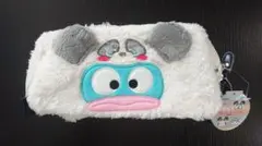 新品 ハンギョドン かぷりものふわふわがま口ポーチ スケーター サンリオ