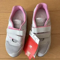 New Balance 500 グレー/ピンク スニーカー17cm