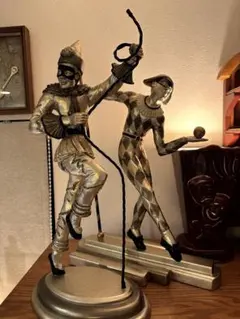 セラミックアーツスタジオ 50s ジェスチャー ハーレクイン ピエロ レア